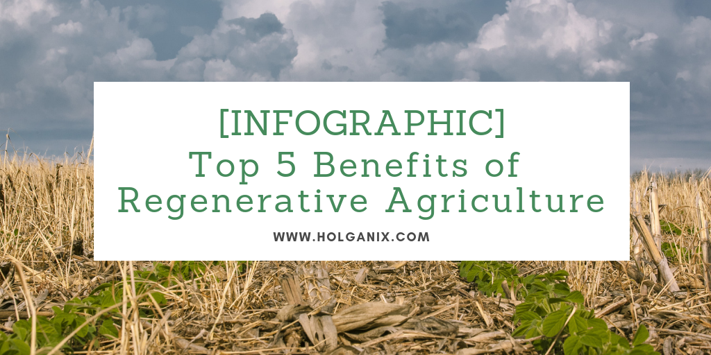 Top 5 Benefits Of Regenerative Agriculture Infographic